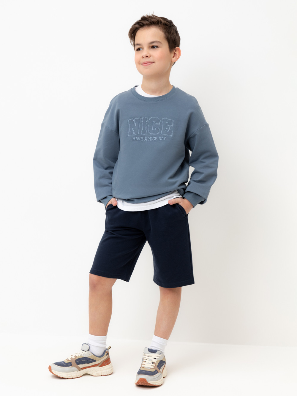 Шорты для мальчика, артикул: КР 400540-1, цвет: синий