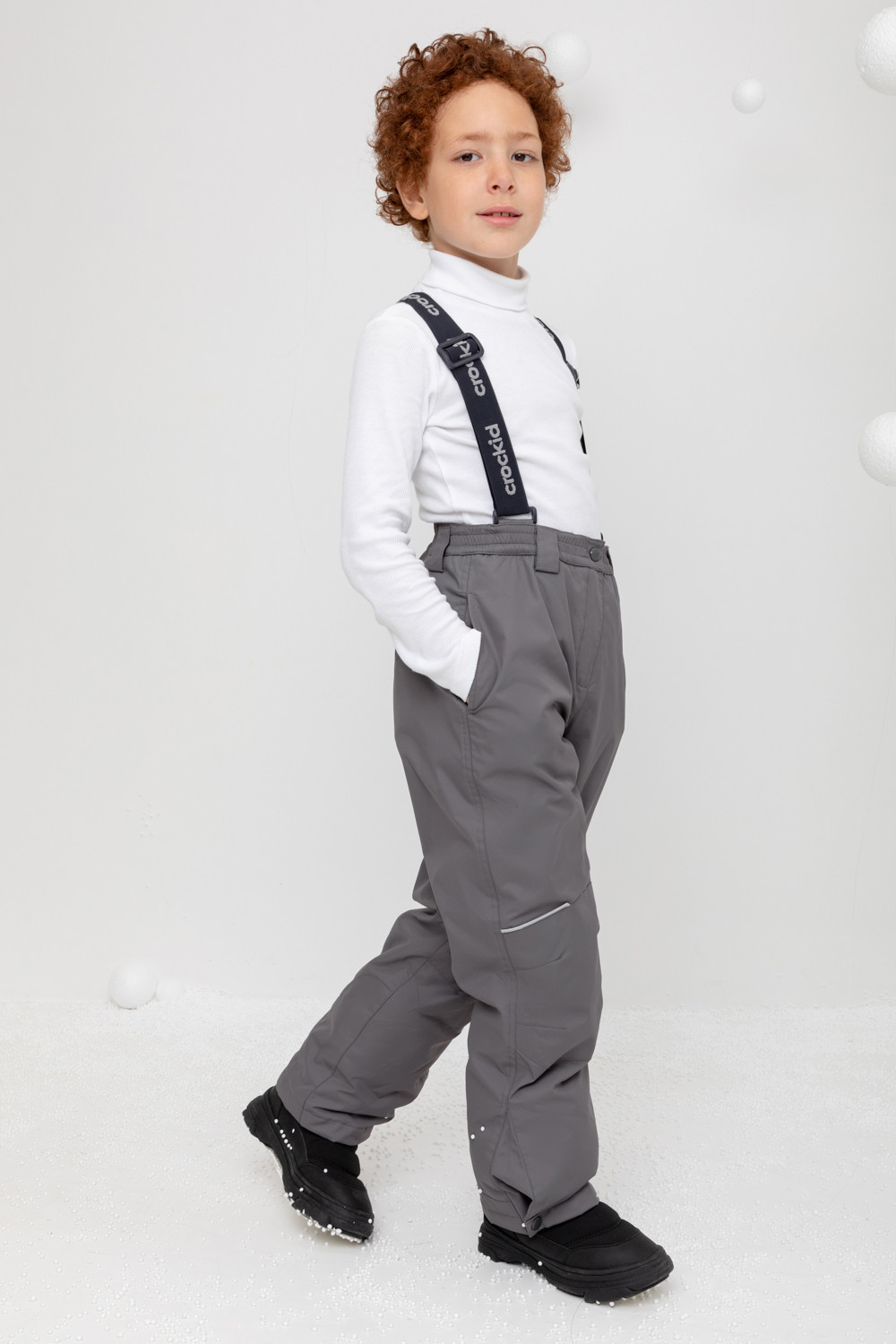 Брюки утепленные, артикул: ВК 40008/23/2 ГР, цвет: темно-серый