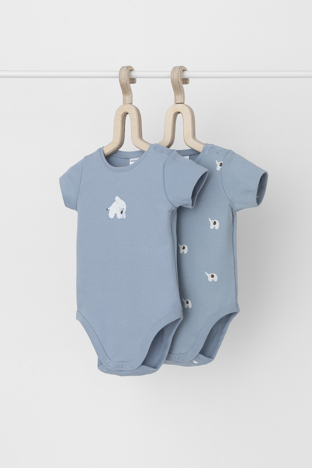 Боди для новорожденных, артикул: К 6239-2уп, цвет: синий