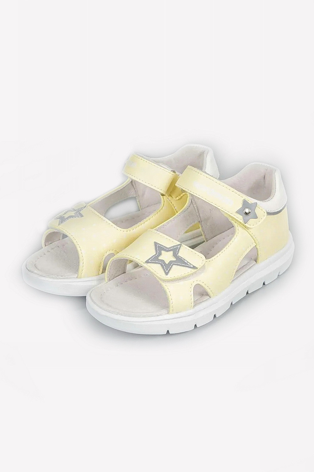Туфли для девочки, артикул: 2-1131-E02, цвет: желтый