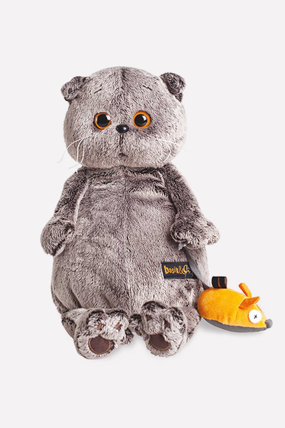 Мягкая игрушка, артикул: Ks19-004, цвет: серый