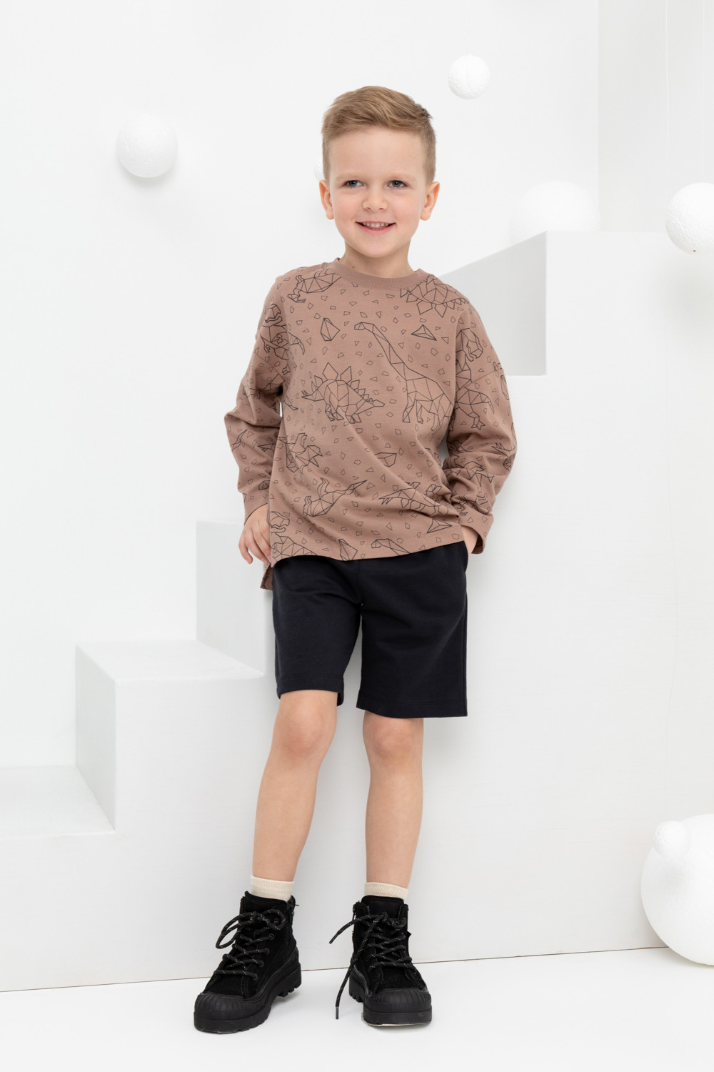 Шорты для мальчика, артикул: КР 400540, цвет: черный3