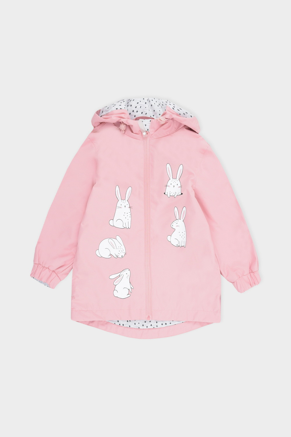 Куртка для девочки, артикул: ВК 32145/1 ГР, цвет: розовый