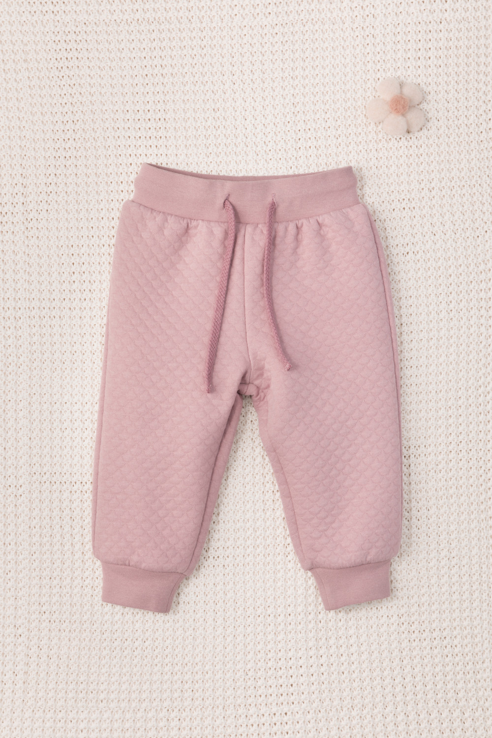 Брюки для новорожденных, артикул: К 400508, цвет: розовый