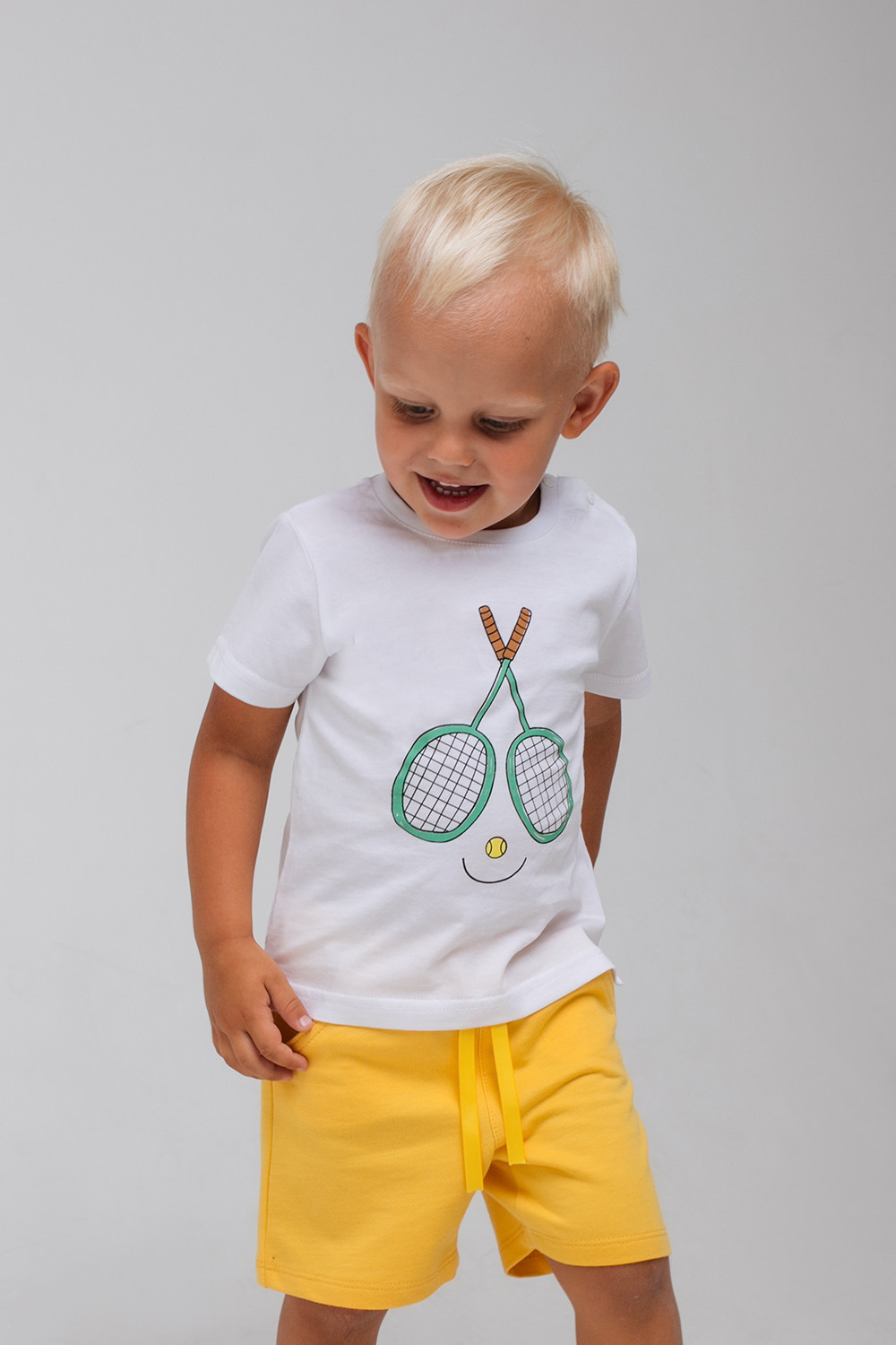 Шорты для мальчика, артикул: КР 400325, цвет: желтый