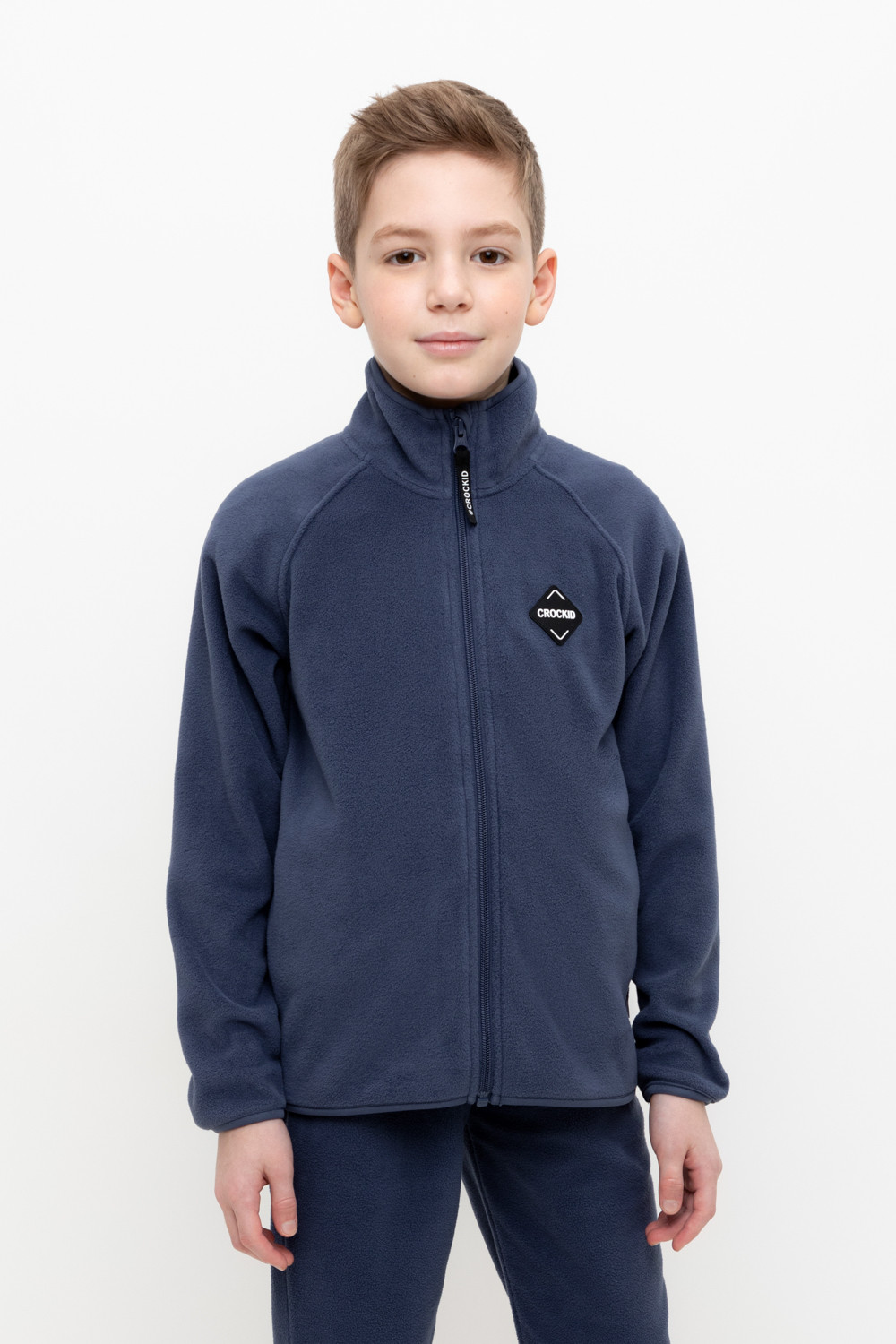Куртка для мальчика, артикул: ФЛ 34011/30 ГР, цвет: синий