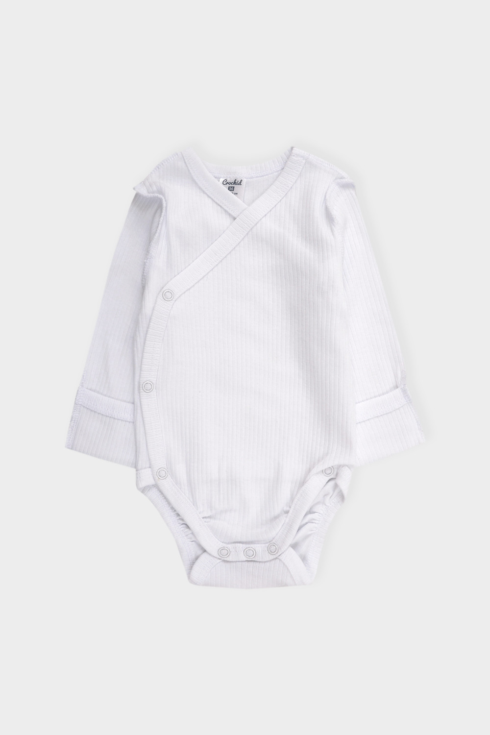 Боди для новорожденных, артикул: К 6477, цвет: белый