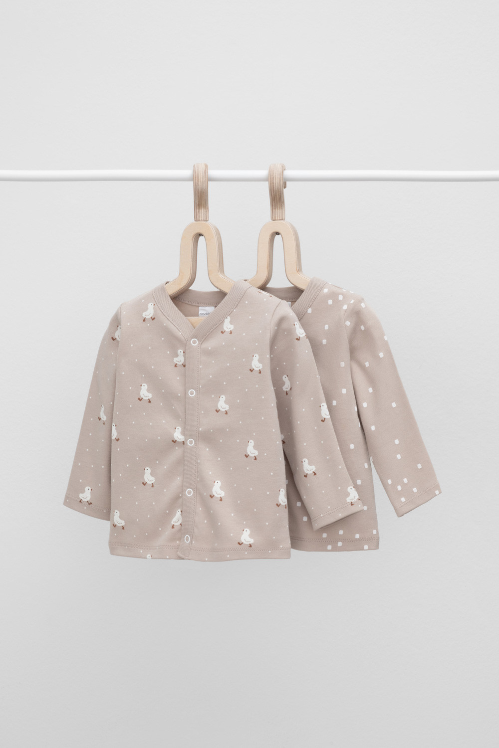 Кофточка для новорожденных, артикул: К 300450-2уп, цвет: бежевый