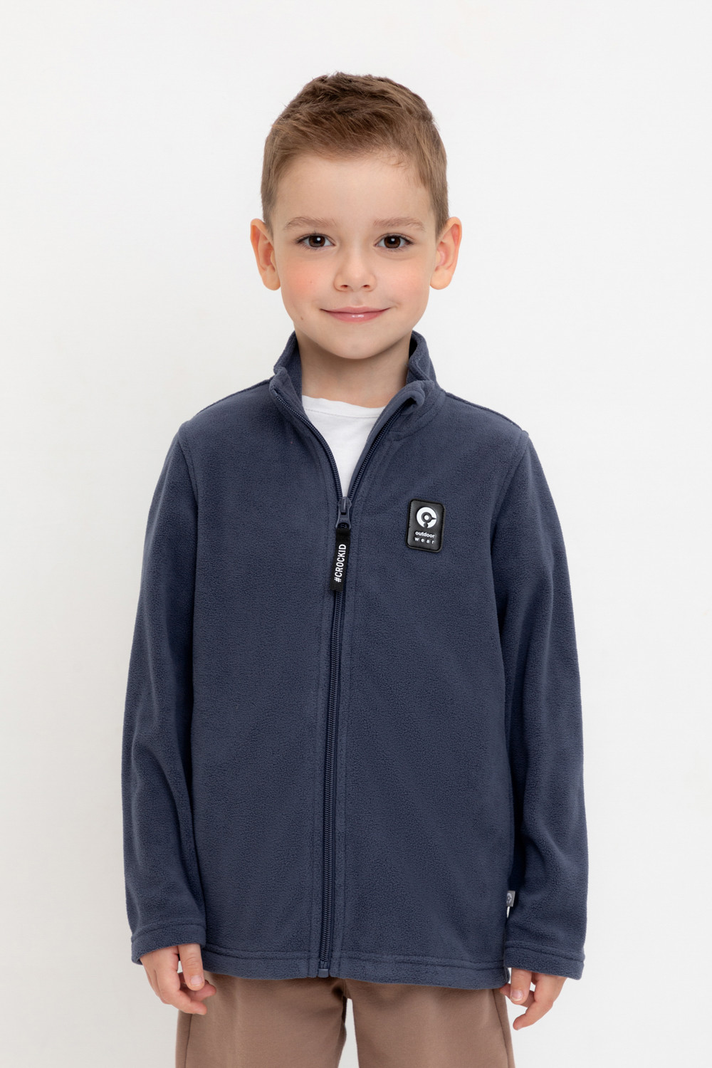 Куртка для мальчика, артикул: ФЛ 34025/2 ГР, цвет: синий