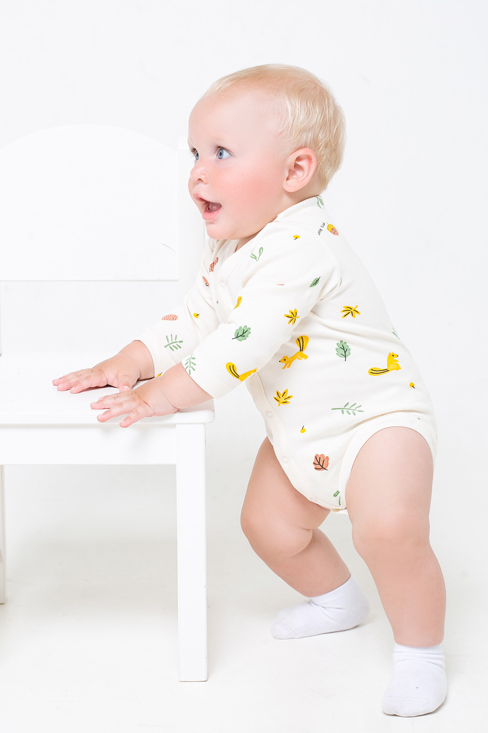 Боди для новорожденных, артикул: К 6207, цвет: сливки2