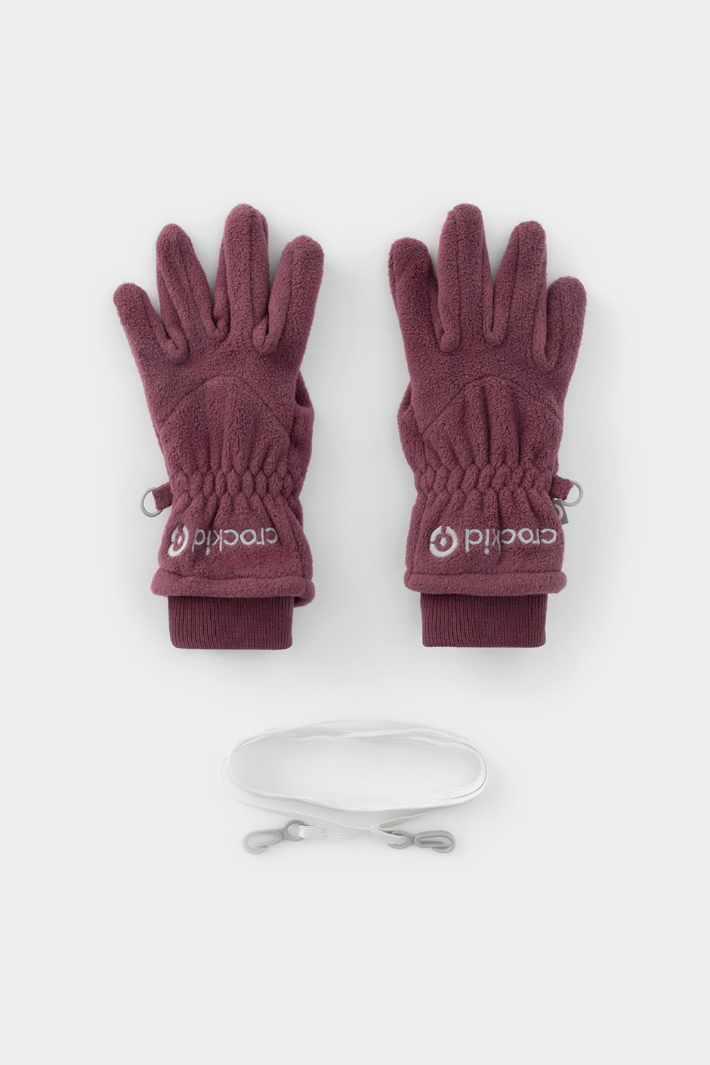 Перчатки для девочки, артикул: ФЛ 10001/50 ГР, цвет: фиолетовый