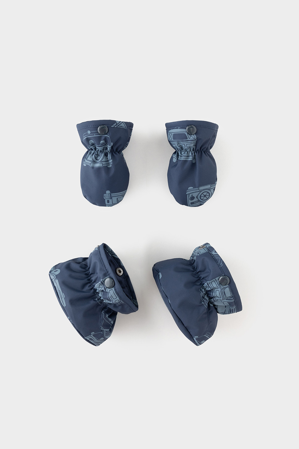 Комбинезоны утепленные для мальчика, артикул: ВК 60032/н/37 Ал, цвет: темно-синий, фото 12