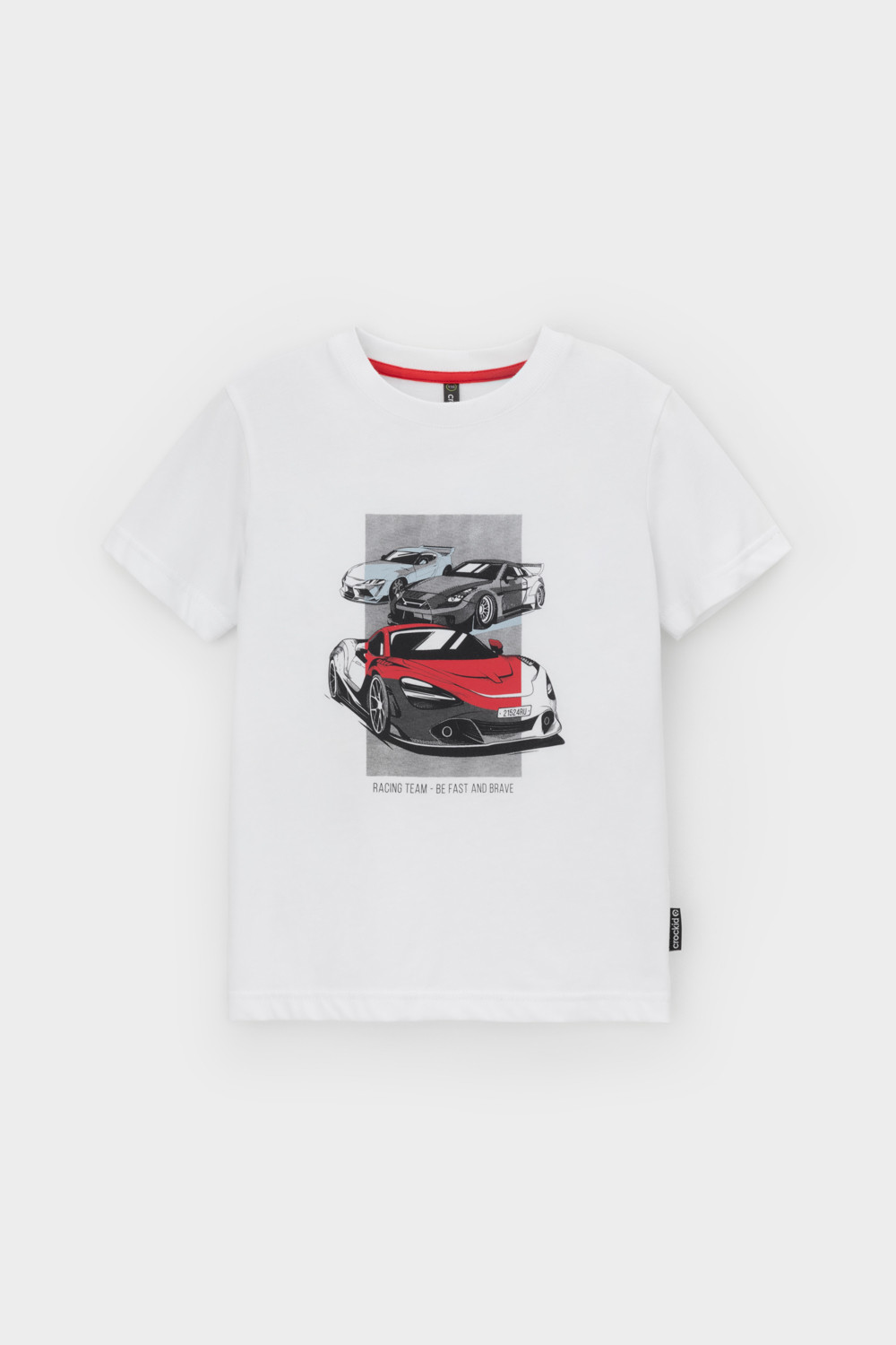 Футболка для мальчика, артикул: КР 302721, цвет: белый, фото 2