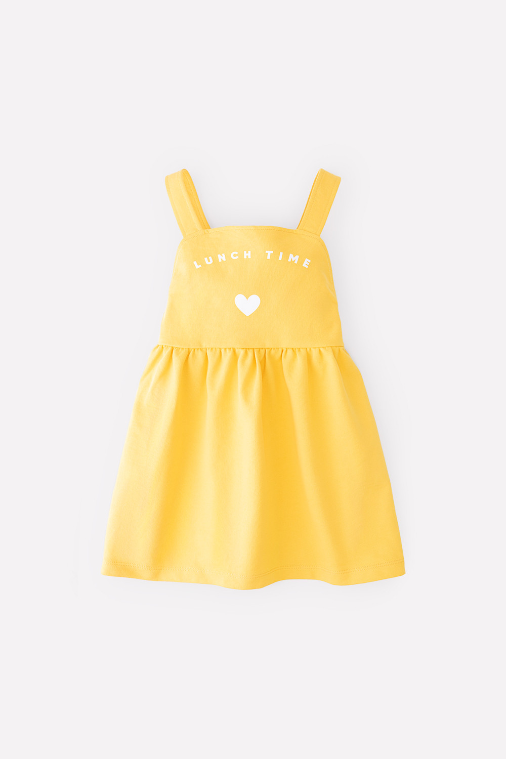 Сарафан для девочки, артикул: КР 5767, цвет: желтый, фото 2