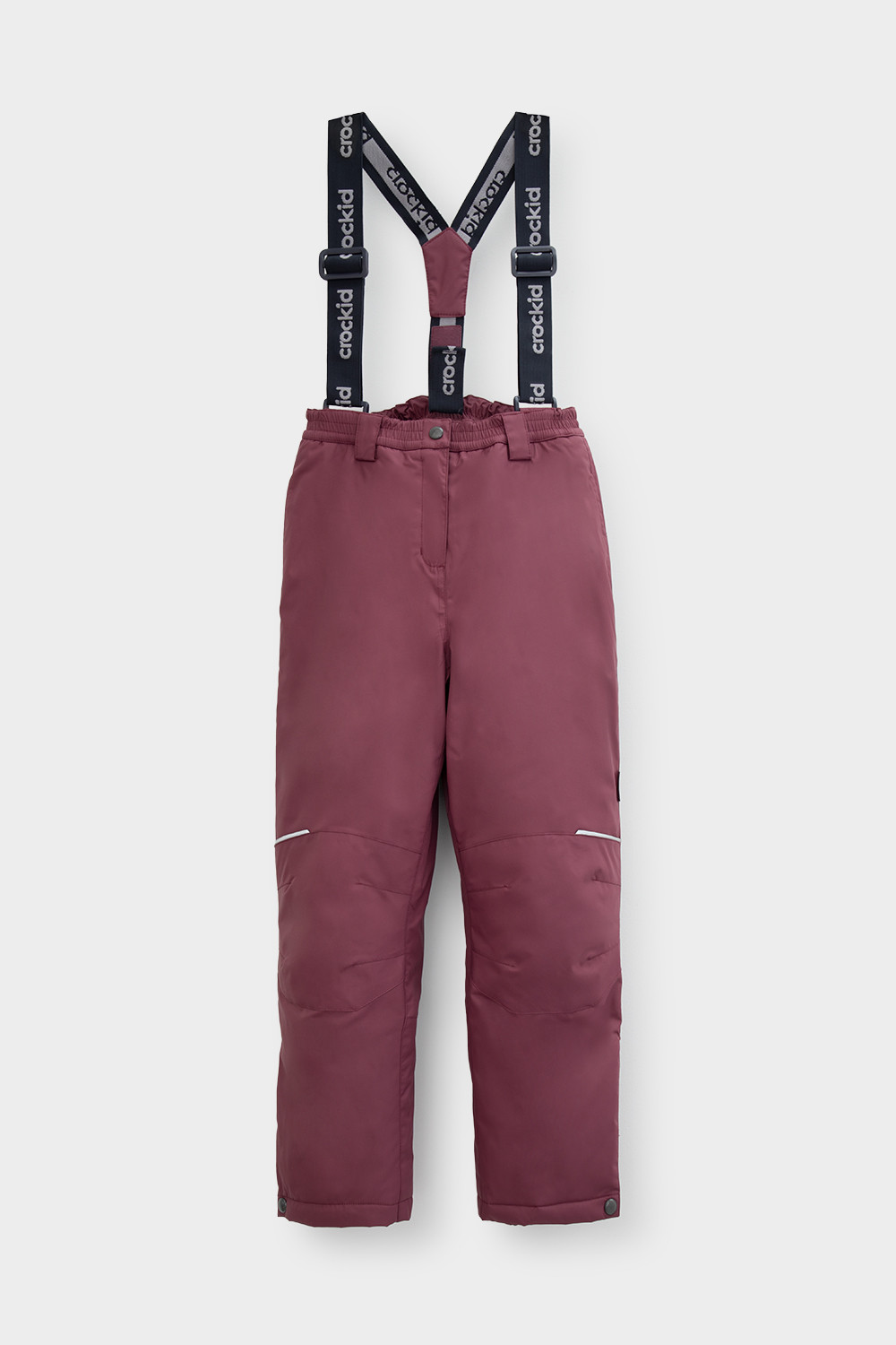 Брюки утепленные, артикул: ВК 40008/23/6 ГР, цвет: бордовый, фото 2