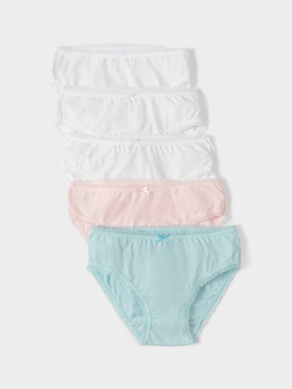 Трусы для девочки, артикул: МП 1931-5уп, цвет: белый, фото 2