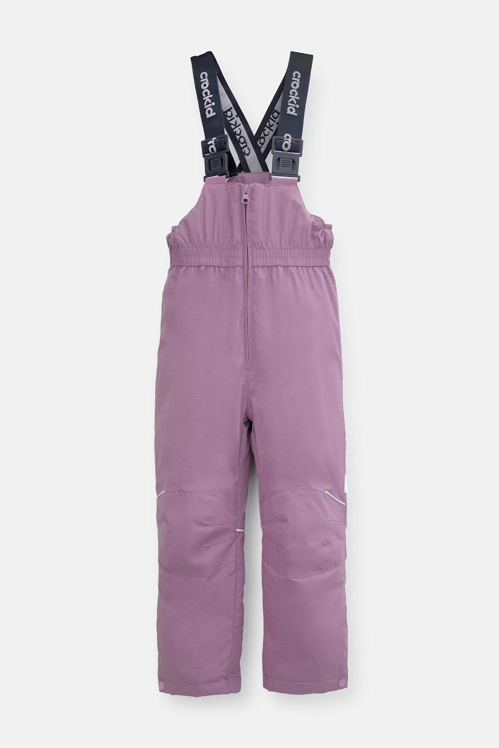 Брюки утепленные для девочки, артикул: ВК 40002/24/6 ГР, цвет: фиолетовый, фото 2