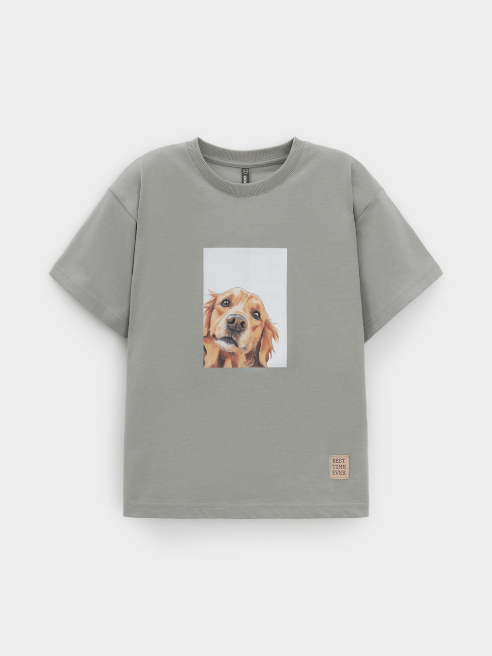 Футболка для мальчика, артикул: КР 302915, цвет: хаки, фото 2