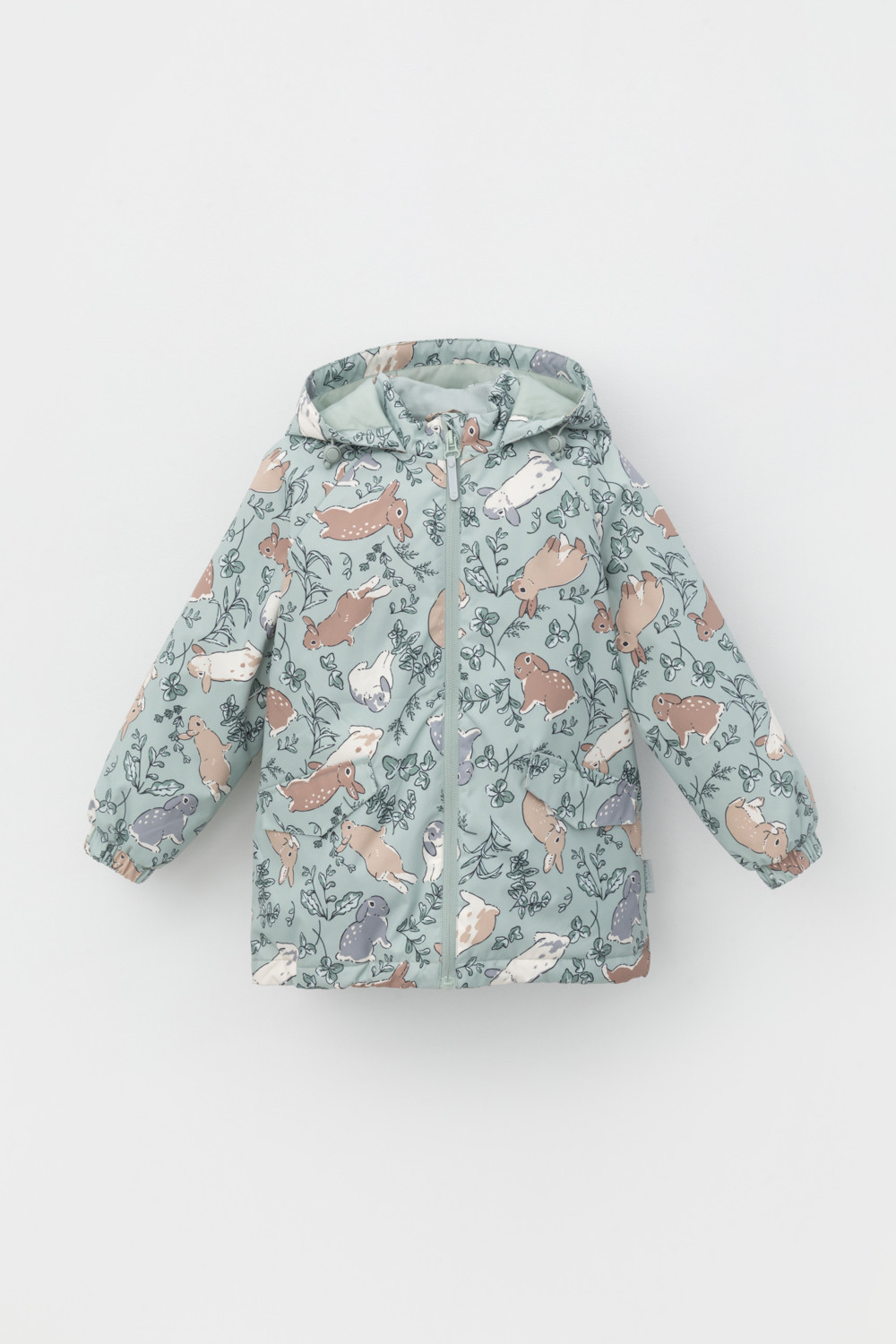 Куртка для девочки, артикул: ВК 32167/н/3 ГР, цвет: зеленый, фото 2