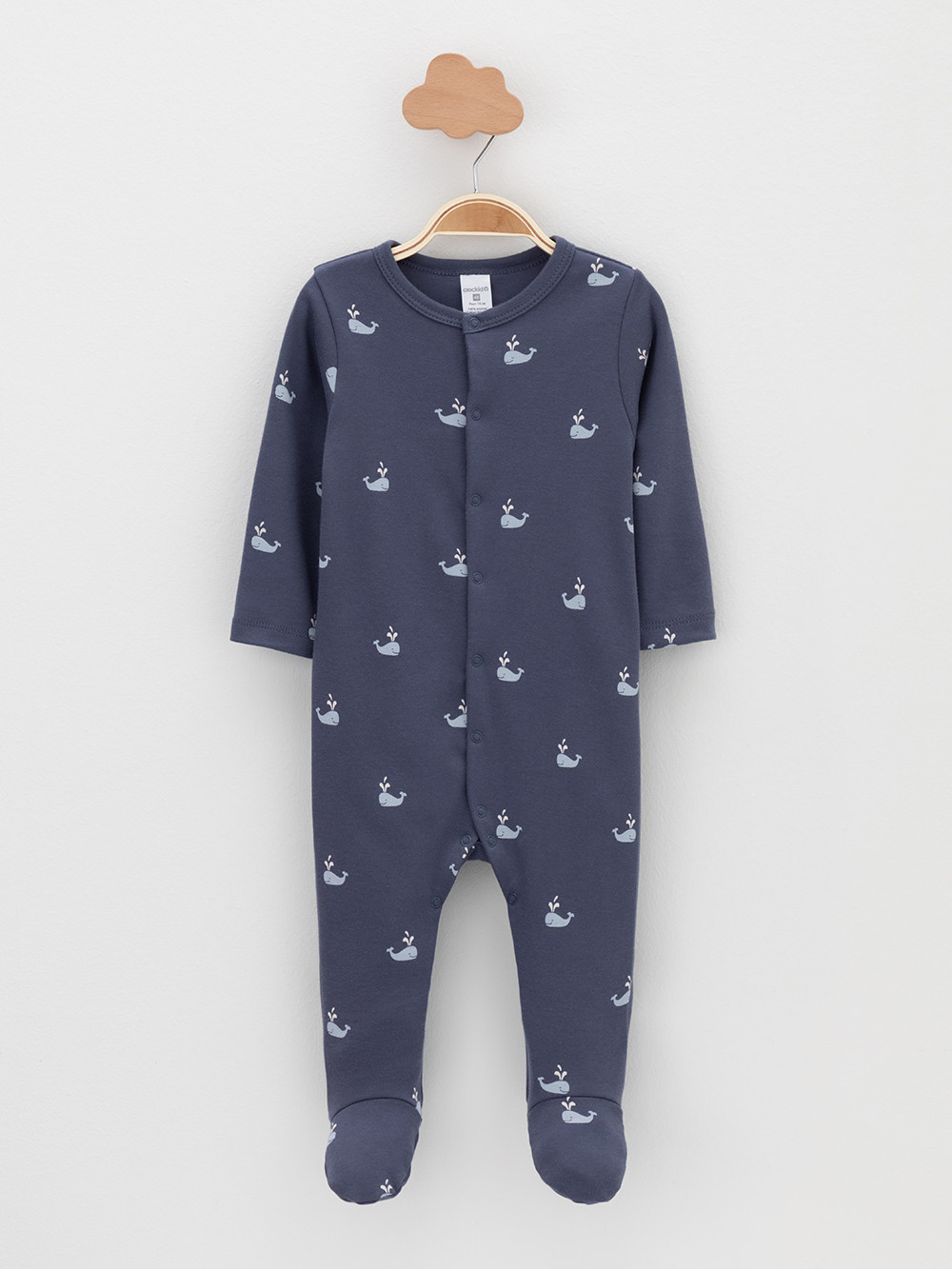 Комбинезон для новорожденных, артикул: К 6541-2уп, цвет: синий, фото 2