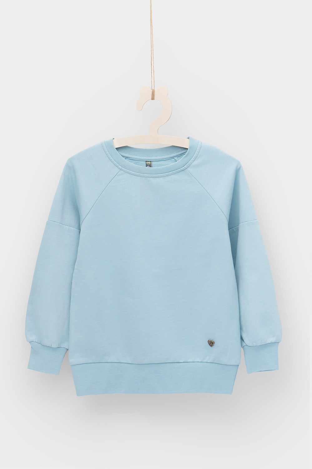 Джемпер для девочки, артикул: К 301971, цвет: голубой, фото 2