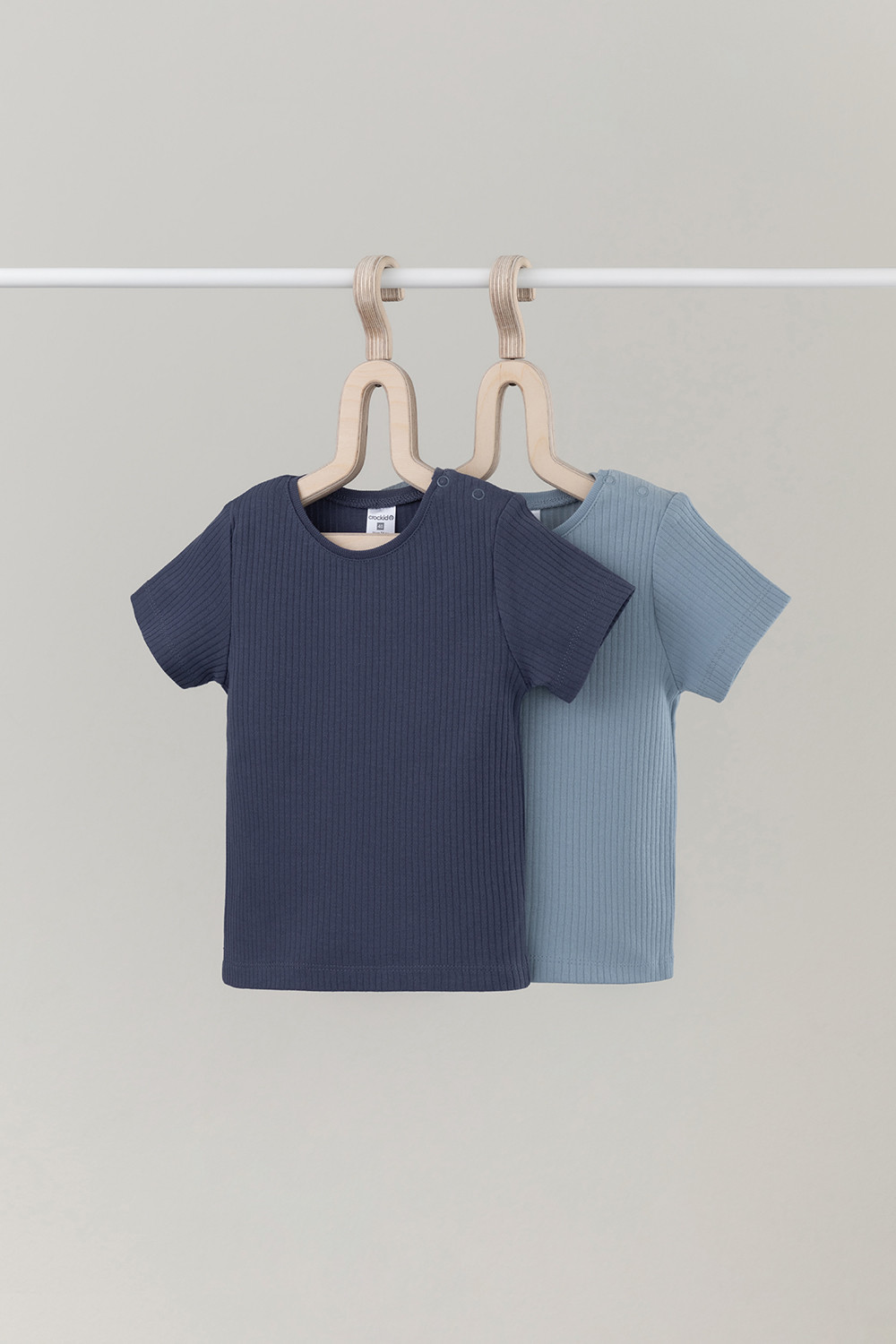 Футболка для новорожденных, артикул: К 302521-2уп, цвет: синий, фото 2