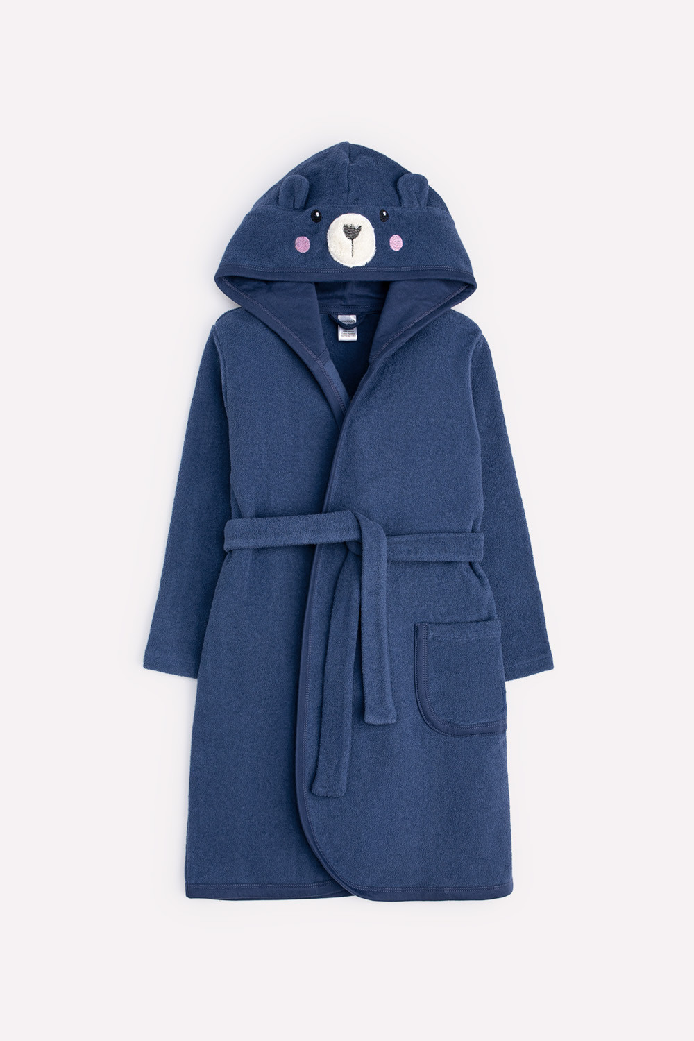 Халат для мальчика, артикул: К 5481, цвет: темно-синий, фото 2