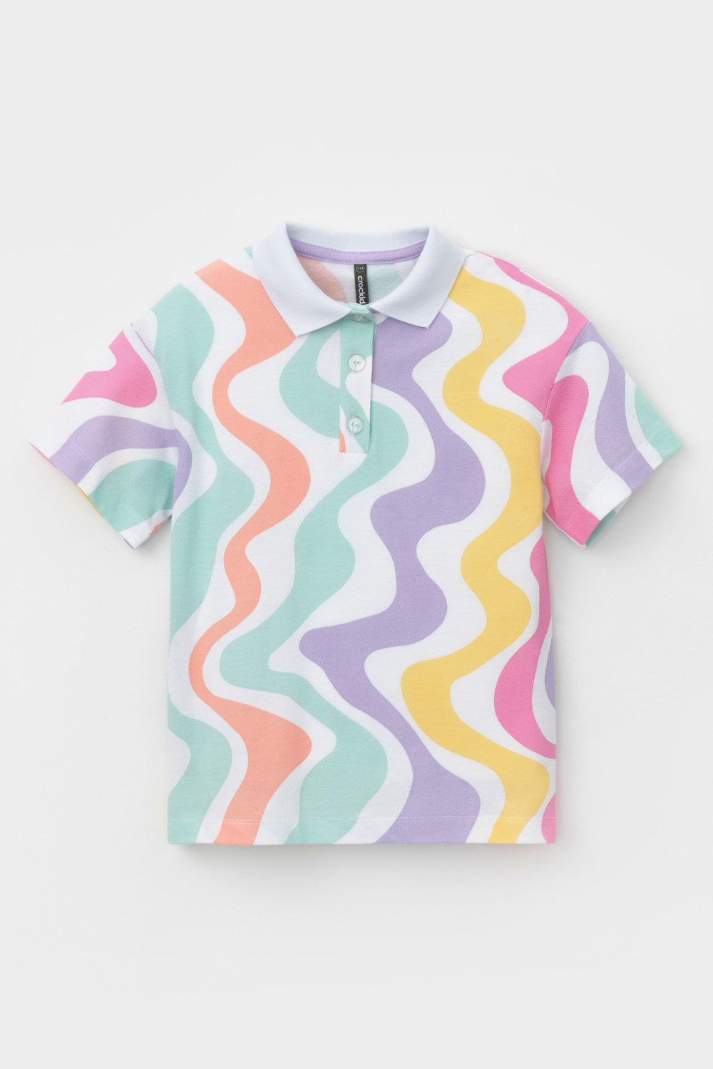 Футболка для девочки, артикул: КР 302393, цвет: белый, фото 2