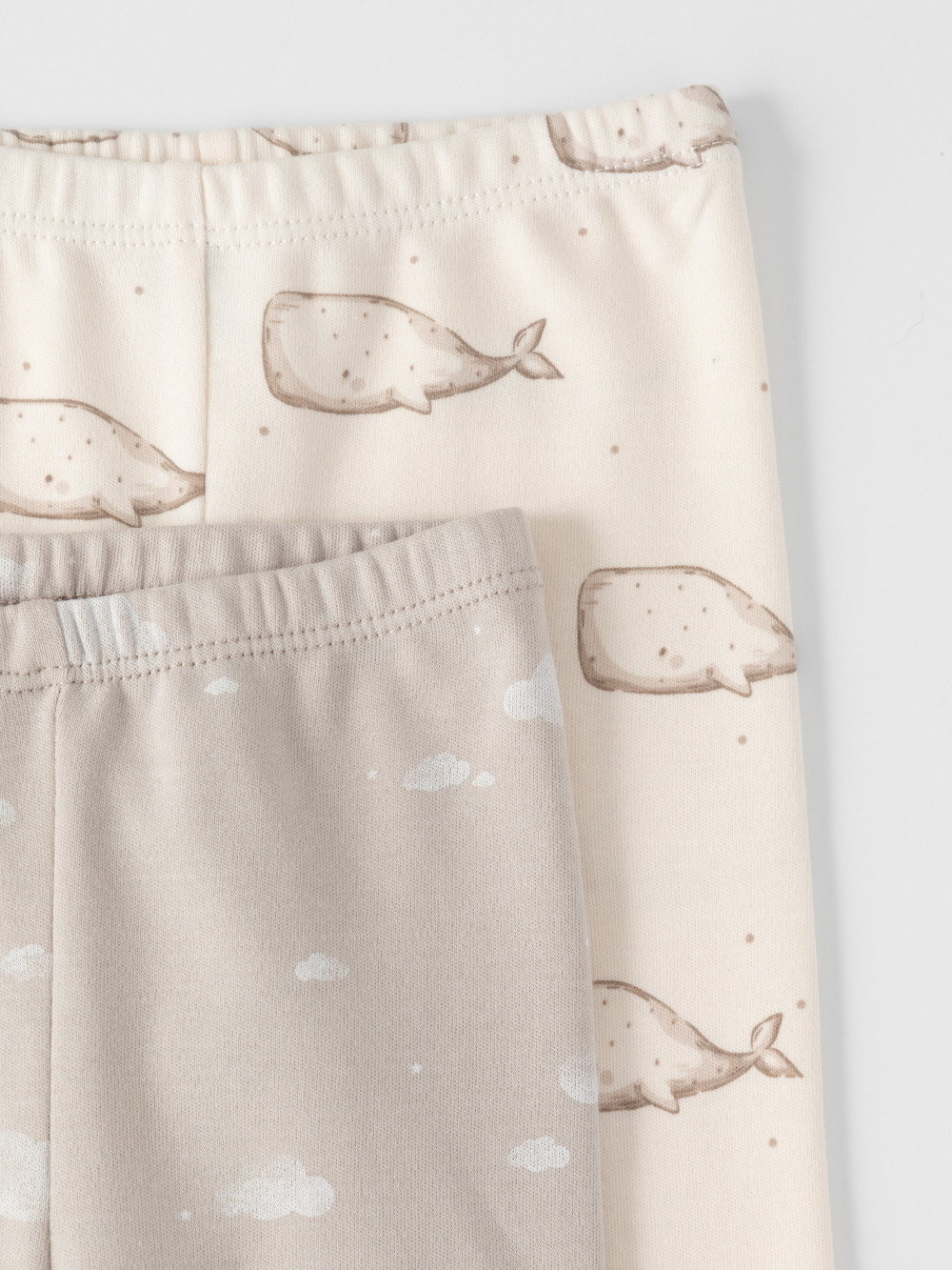 Брюки для новорожденных, артикул: К 400785-2уп, цвет: светло-бежевый, фото 2