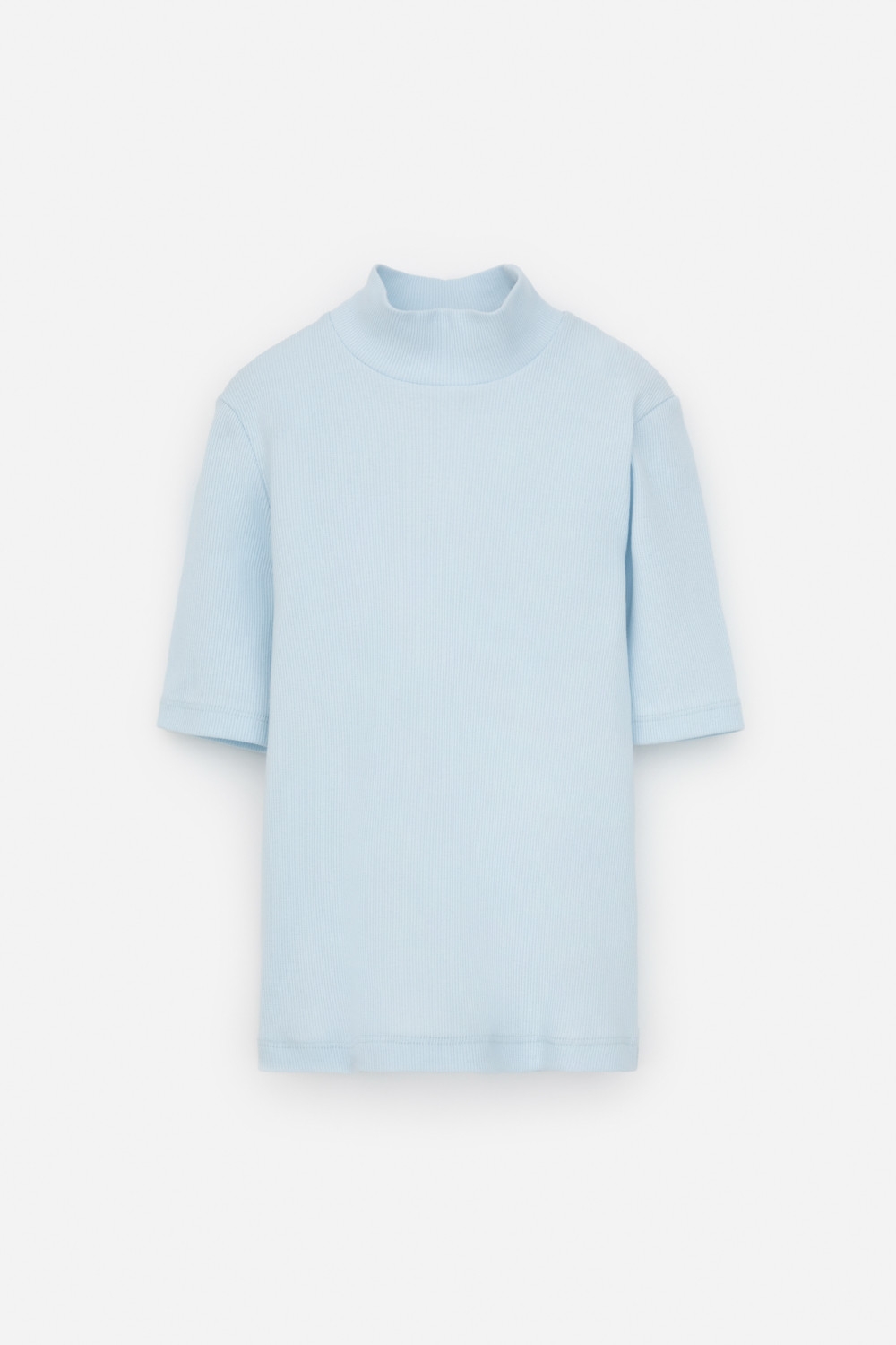 Водолазки для девочки, артикул: К 302151, цвет: светло-голубой, фото 2