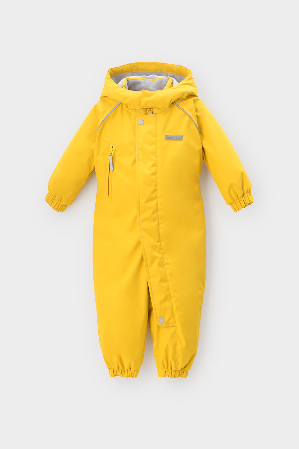 Комбинезоны утепленные для мальчика, артикул: ВК 60086/5 Ал, цвет: желтый, фото 2