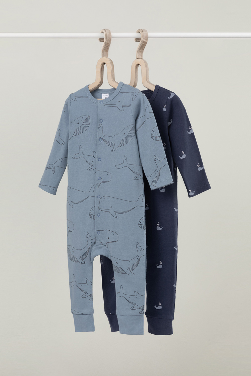 Комбинезон для новорожденных, артикул: К 6535-2уп, цвет: синий, фото 2