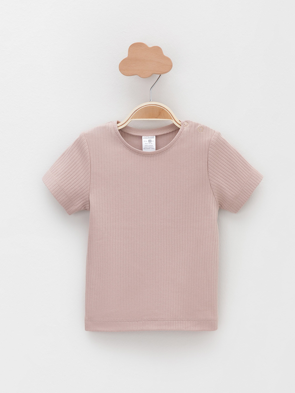Футболка для новорожденных, артикул: К 302521-2уп, цвет: розовый, фото 2