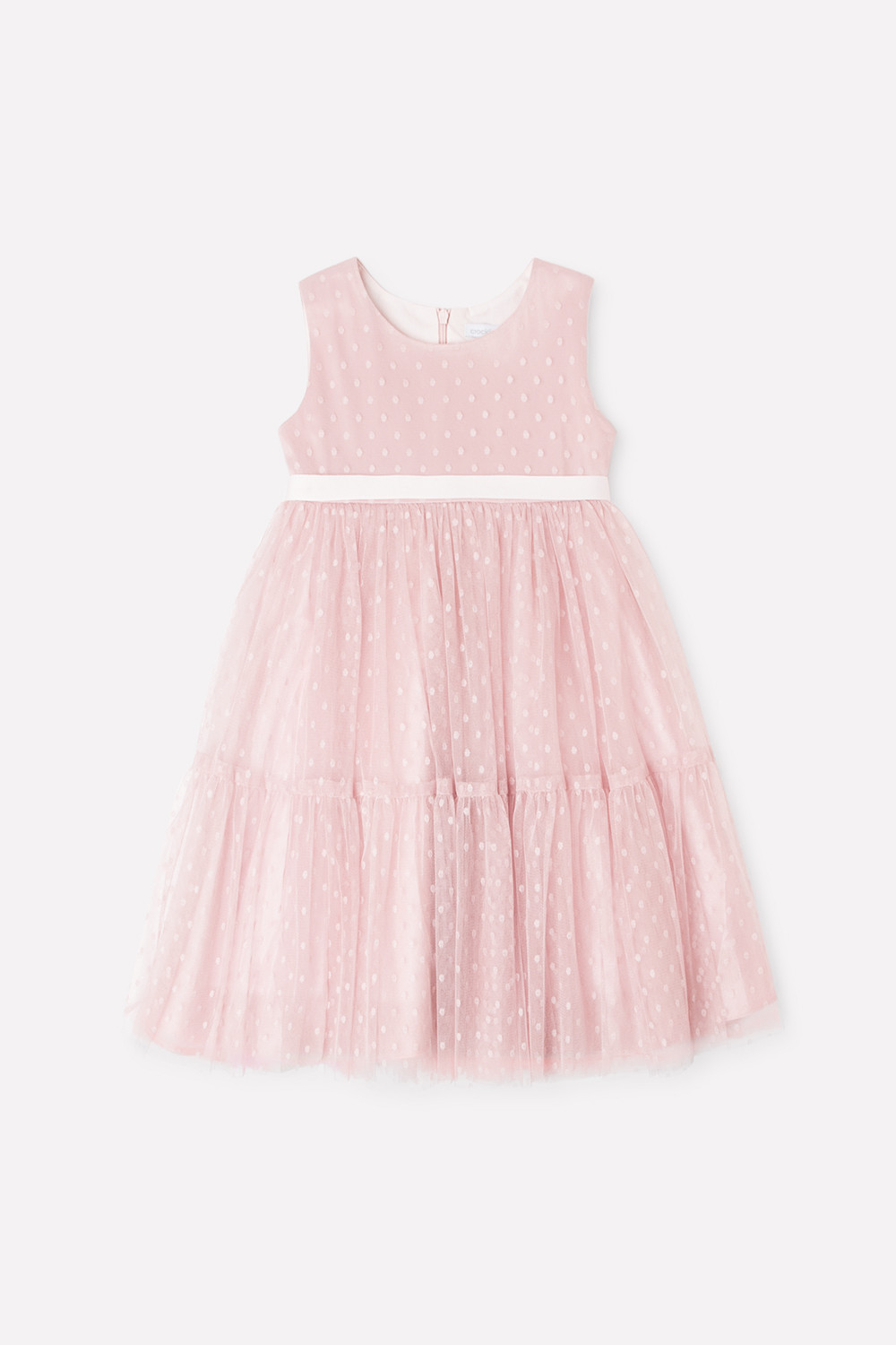 Платье для девочки, артикул: ТК 52086, цвет: розовый, фото 2