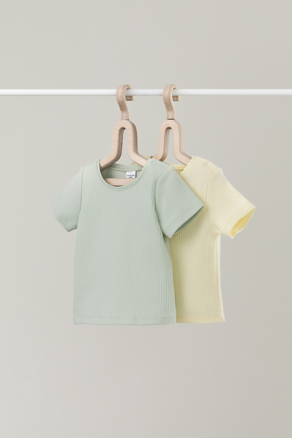 Футболка для новорожденных, артикул: К 302521-2уп, цвет: зеленый, фото 2