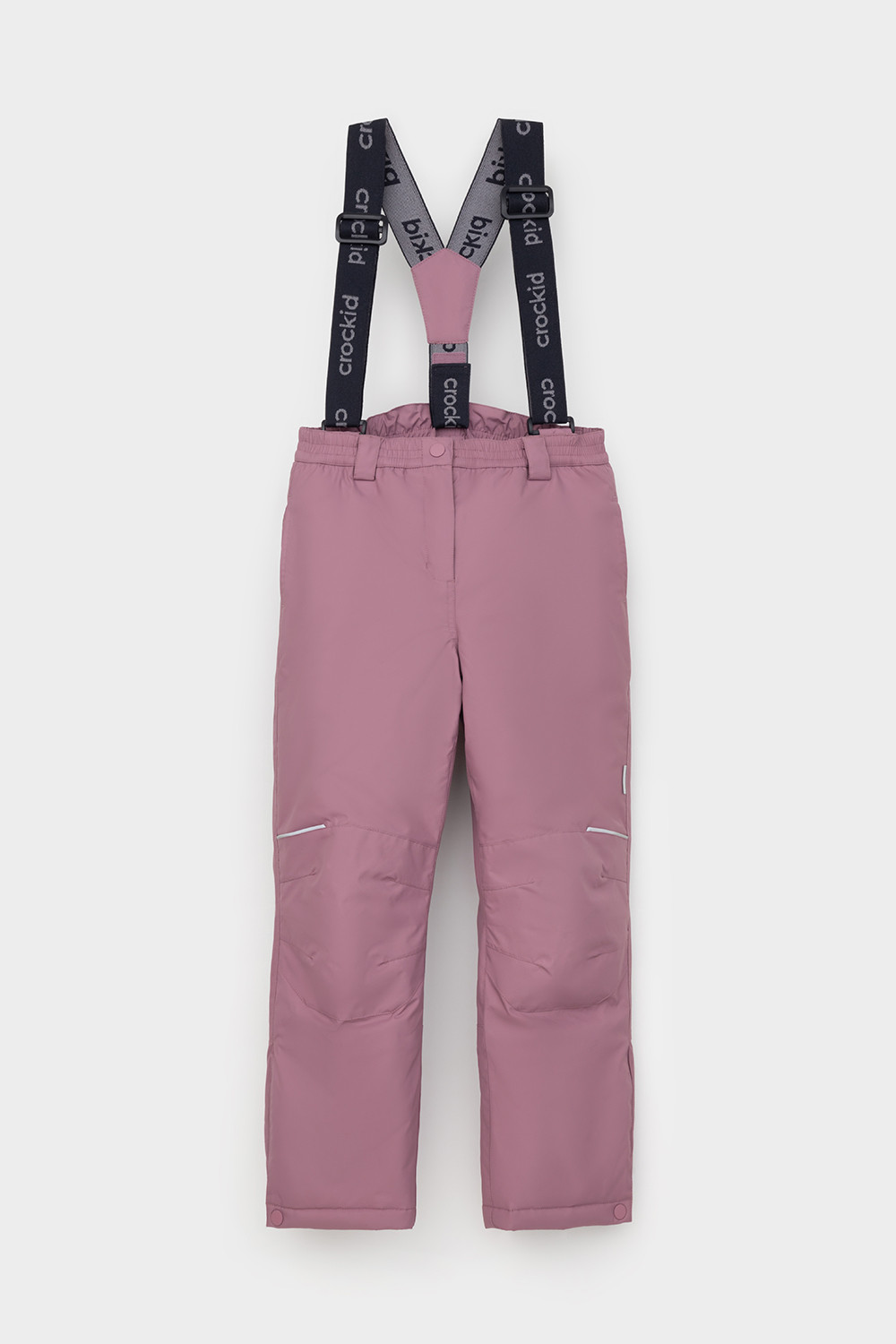 Брюки утепленные для девочки, артикул: ВК 40008/24/6 ГР, цвет: фиолетовый, фото 2