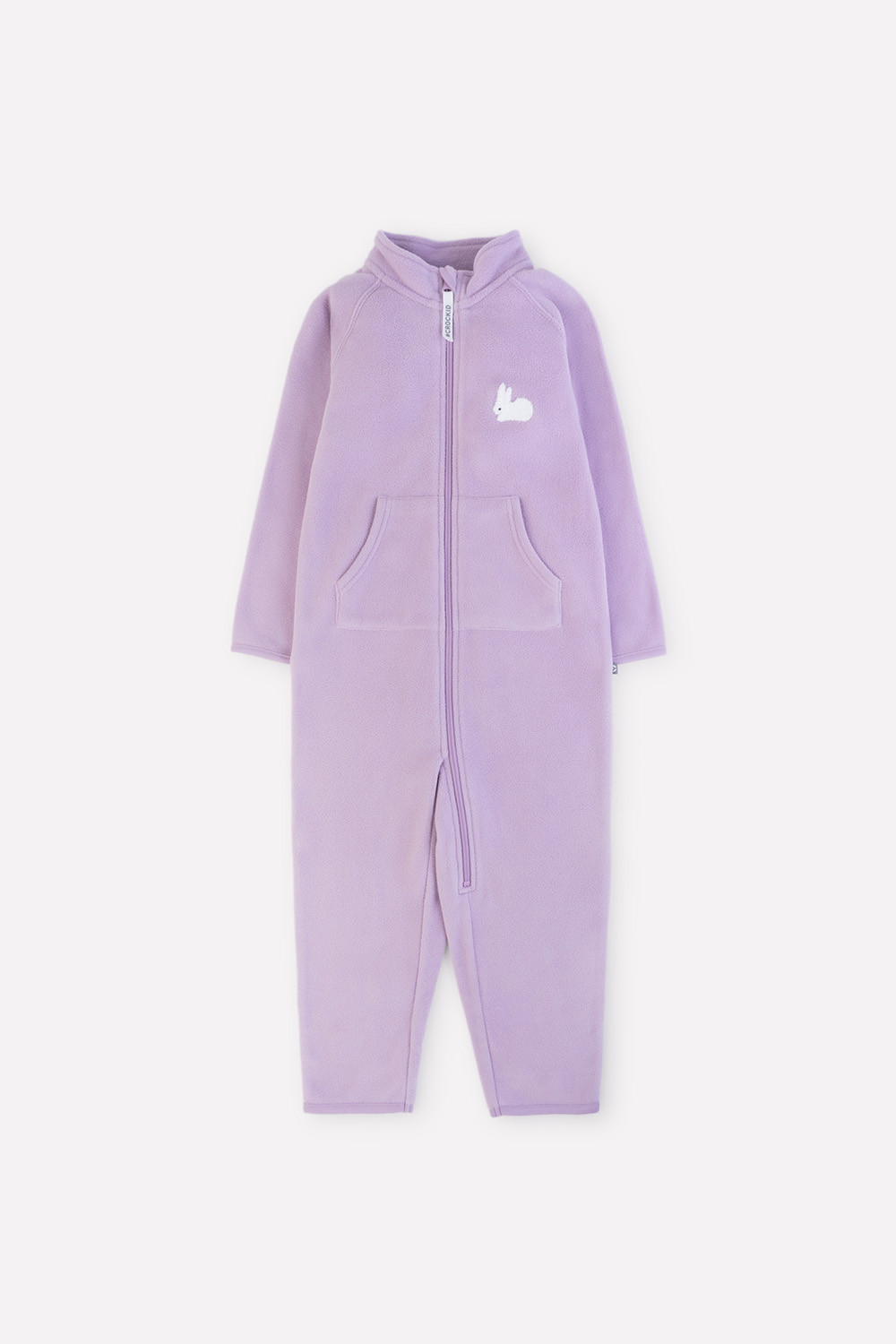 Комбинезон для девочки, артикул: ФЛ 60001/22 ГР, цвет: фиолетовый, фото 2