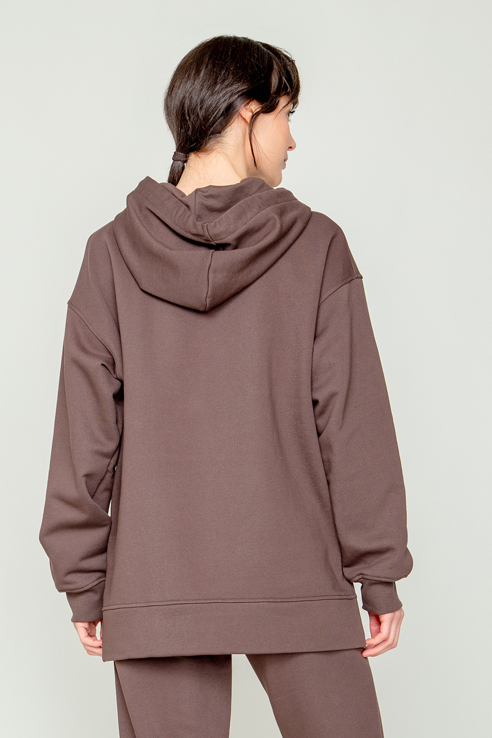 Толстовки женские для мам, артикул: ЕВТ 3119, цвет: коричневый, фото 2
