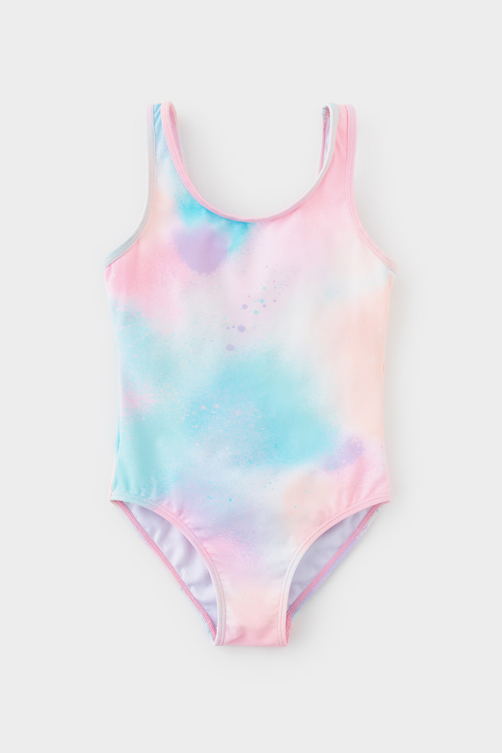 Купальник для девочки, артикул: ТК 16006/16н ФВ, цвет: мульти, фото 2