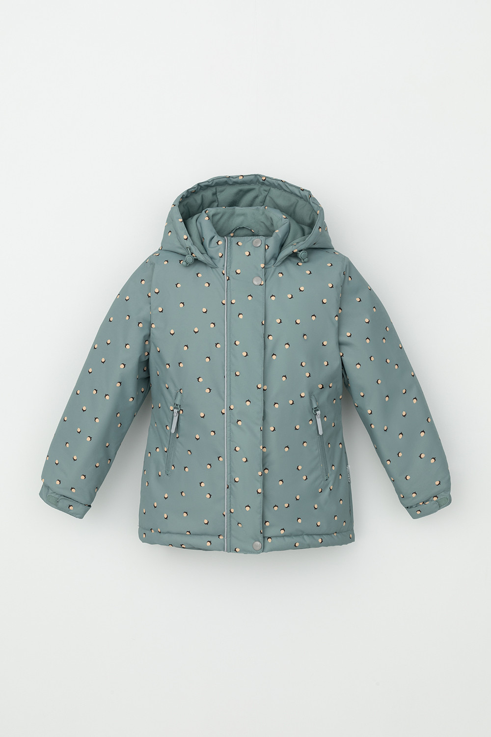 Куртка для девочки, артикул: ВК 38095/н/4 Ал, цвет: зеленый, фото 2