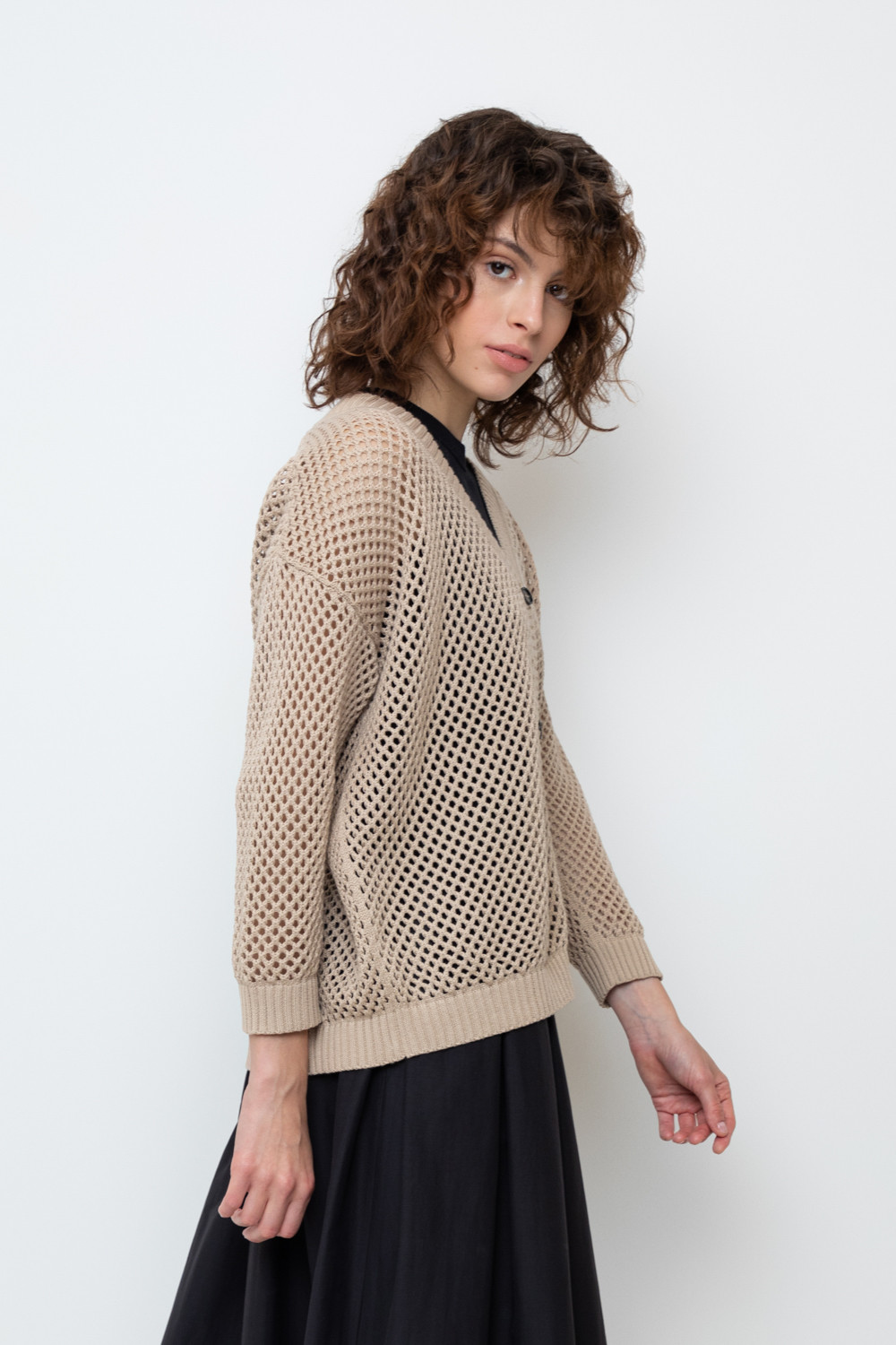 Жакеты, куртки женские для мам, артикул: ЕВ 30150, цвет: бежевый, фото 3