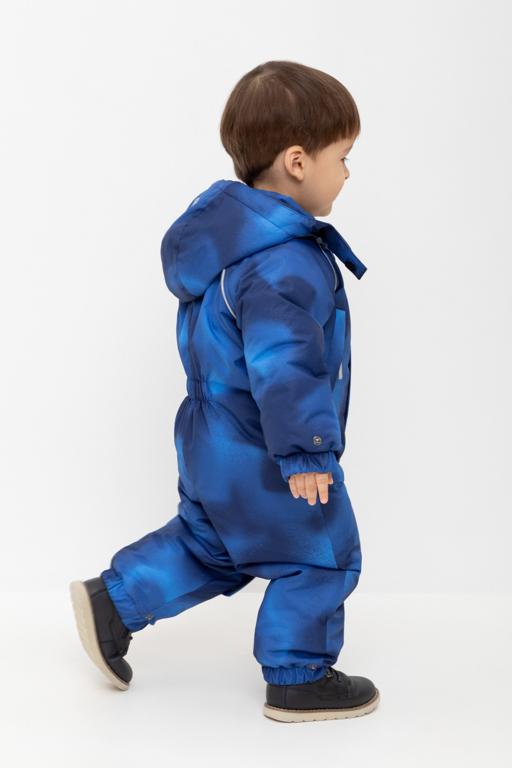 Комбинезоны утепленные для мальчика, артикул: ВК 60032/н/40 Ал, цвет: темно-синий, фото 3