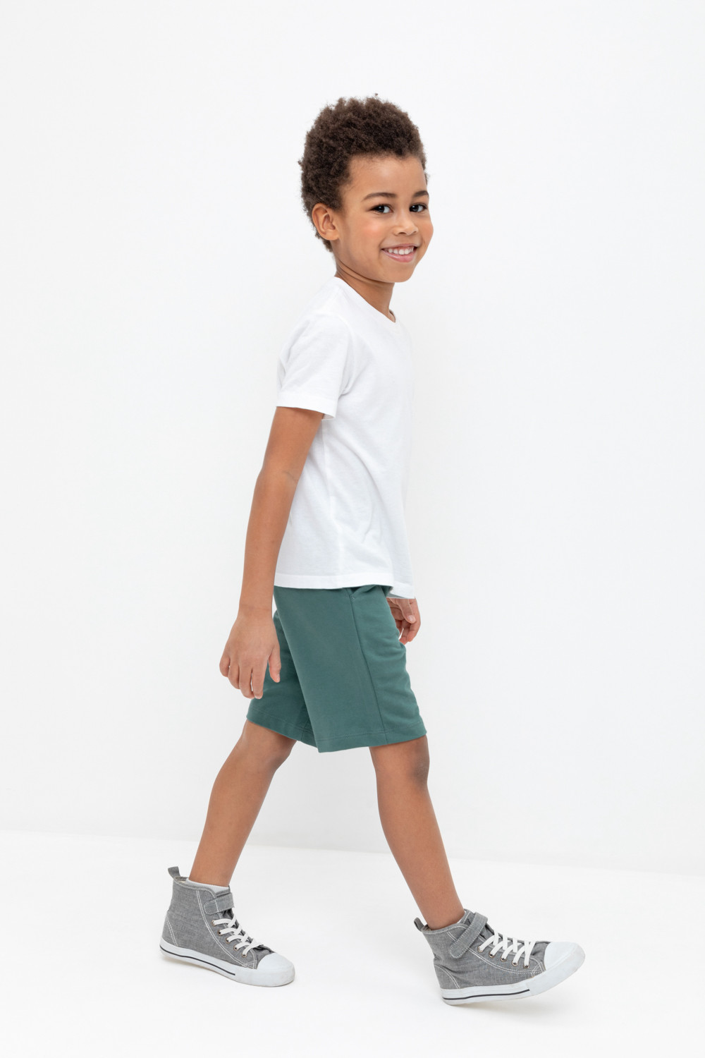 Шорты для мальчика, артикул: К 400596, цвет: зеленый, фото 3