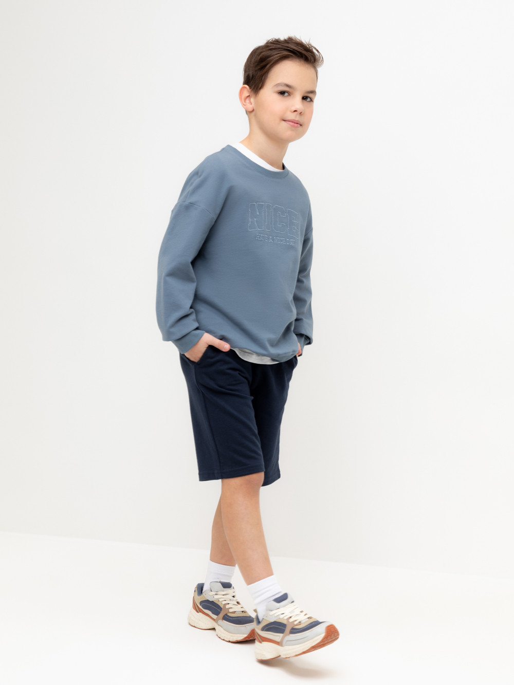 Шорты для мальчика, артикул: КР 400540-1, цвет: синий, фото 2