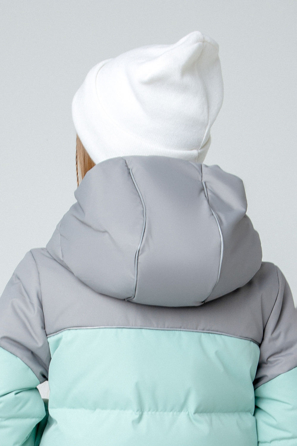 Шапка для девочки, артикул: КВ 20301/ш, цвет: белый, фото 3