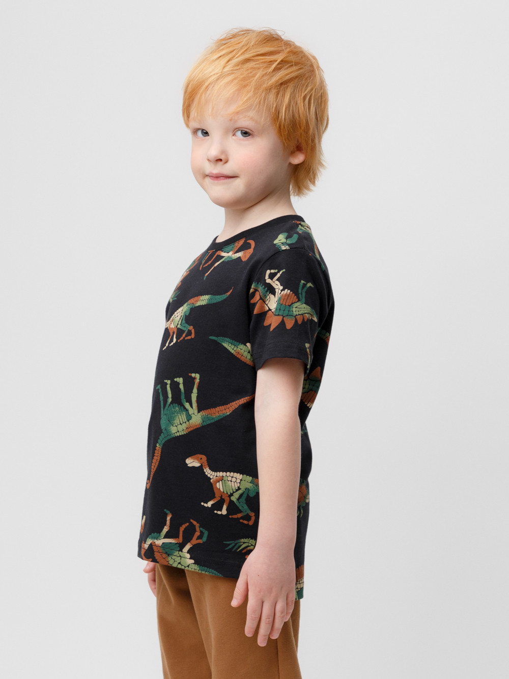 Футболка для мальчика, артикул: КР 301858, цвет: черный3, фото 3