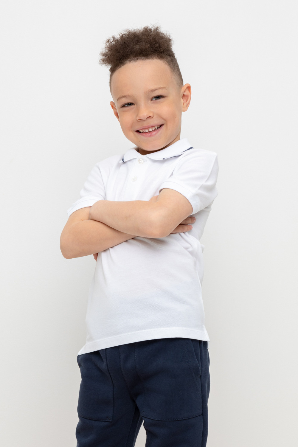 Футболка для мальчика, артикул: КР 302170, цвет: белый, фото 3