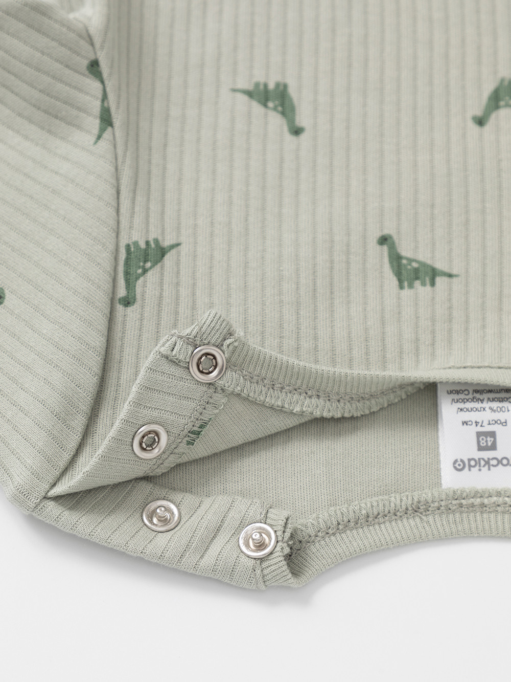 Футболка для новорожденных, артикул: К 302521-2уп, цвет: хаки, фото 3