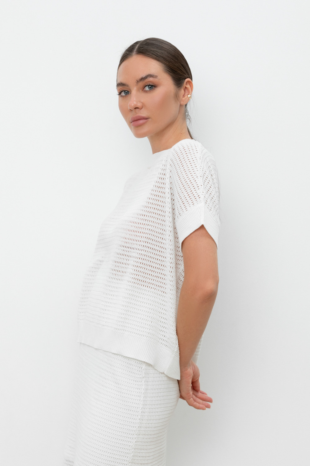 Джемперы женские для мам, артикул: ЕВ 30163, цвет: бежевый, фото 3