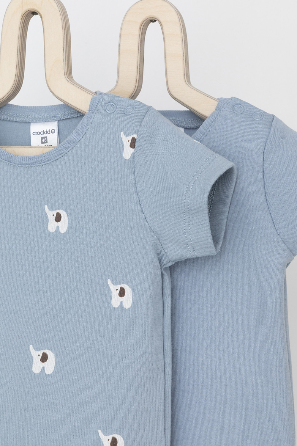 Боди для новорожденных, артикул: К 6239-2уп, цвет: синий, фото 3